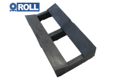 RP03 – bancale in plastica small a 2 vie per bobine fino a 1100 mm per magazzino rotoli