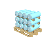 PC04-250-I sella per porta bobine in cartone diametro 250-265 mm per 4 posizioni