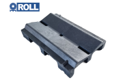 RP02 – 670x1000 small 4 way plastic pallet for rolls up to diameter 1000 mm for roll warehouse