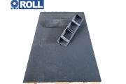 SB01 - stabilo RPMT rubber mat kit and 2 plastic wedges KU04-570 to transform into roll cradle pallets