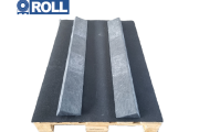 SB02 - stabilo RPMT rubber mat kit and 2 plastic wedges KU04-1143 to transform into roll cradle pallets