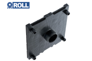 FL04 - roll flange 620x600 plastic end-wall