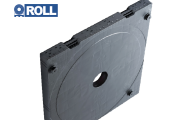 FL07S - no plug - roll flange 1040x1000 plastic end-wall