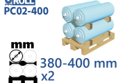 PC02-400-I stacker roll cradle sticko paper 380-400 mm diameter for 2 positions