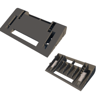 KU10-2S - roll kuneo plastic wedges with super friction