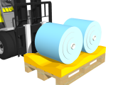 CO02-W - Roll Combo plastic saddle deck with medium hardness for 1 or 2 rolls